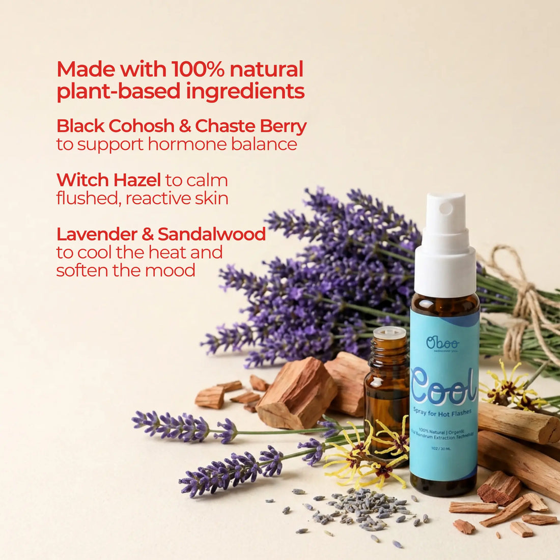 Cool Spray for Hot Flashes