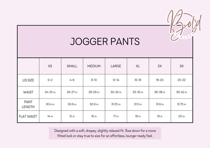 Legendary Bamboo Joggers (SHIPS IN NOVEMBER)