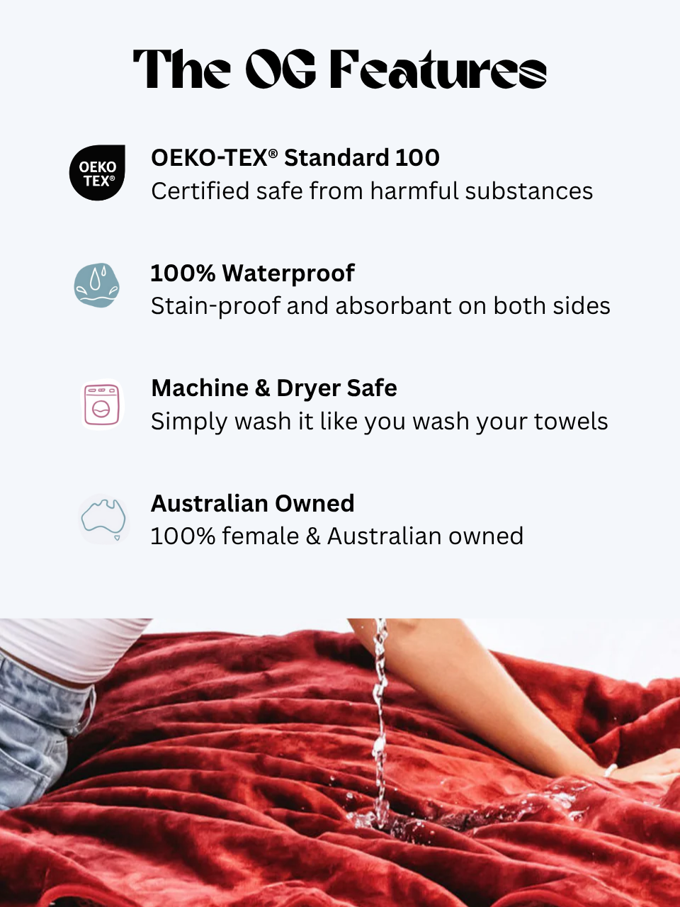 Waterproof Splash Blanket